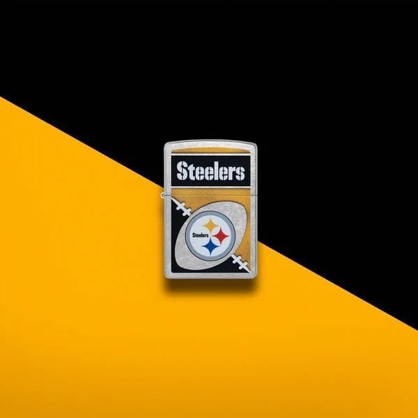 Zippo Personalized Latest Style Lighter NFL - Free Laser Engraving (Pittsburgh)
