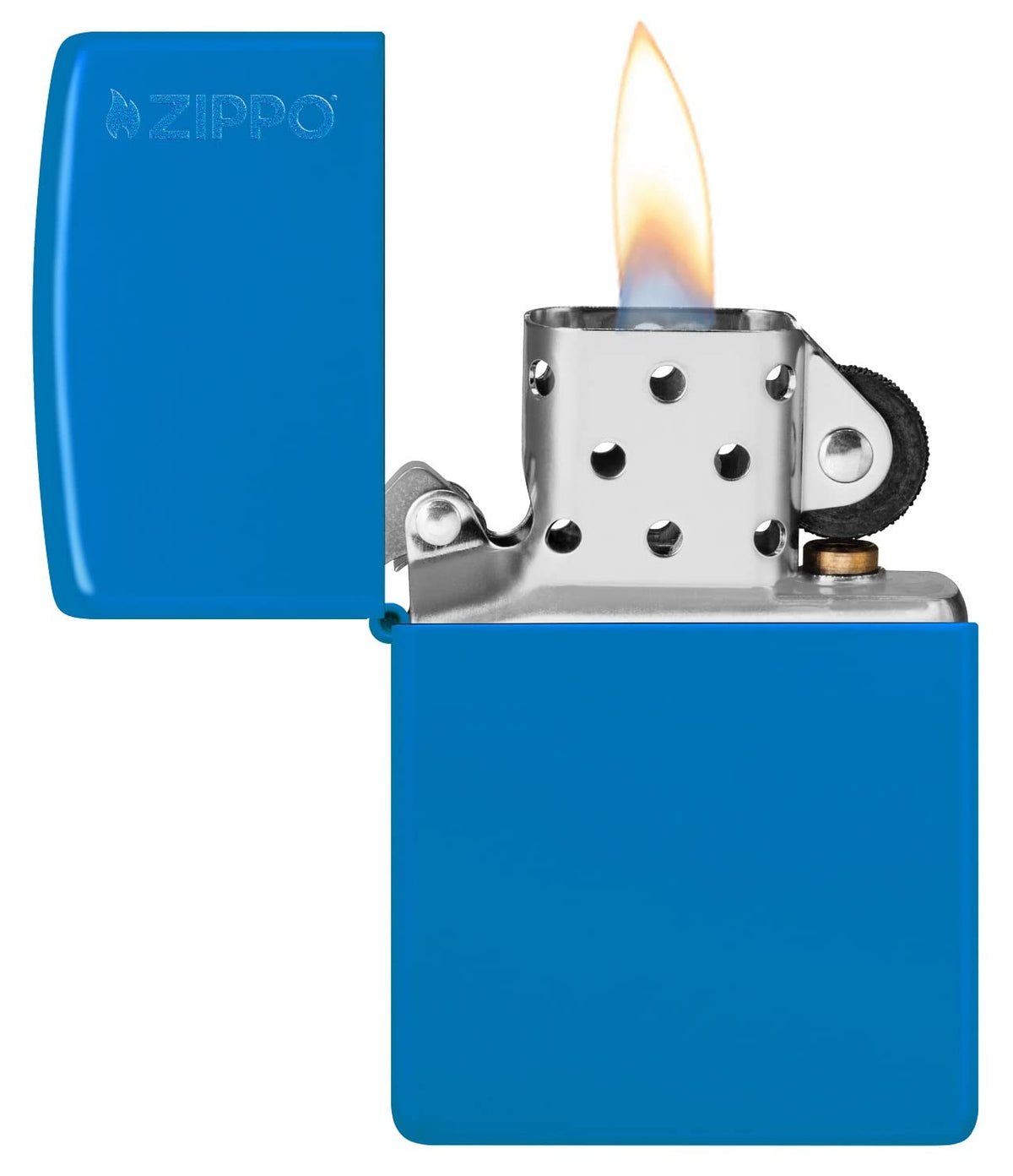 Zippo Classic Black Crackle Pocket Lighter - Windproof & Refillable Flip-Top Metal Lighter - Everyday Use Pocket Lighters - Luxury Lighters Made in USA