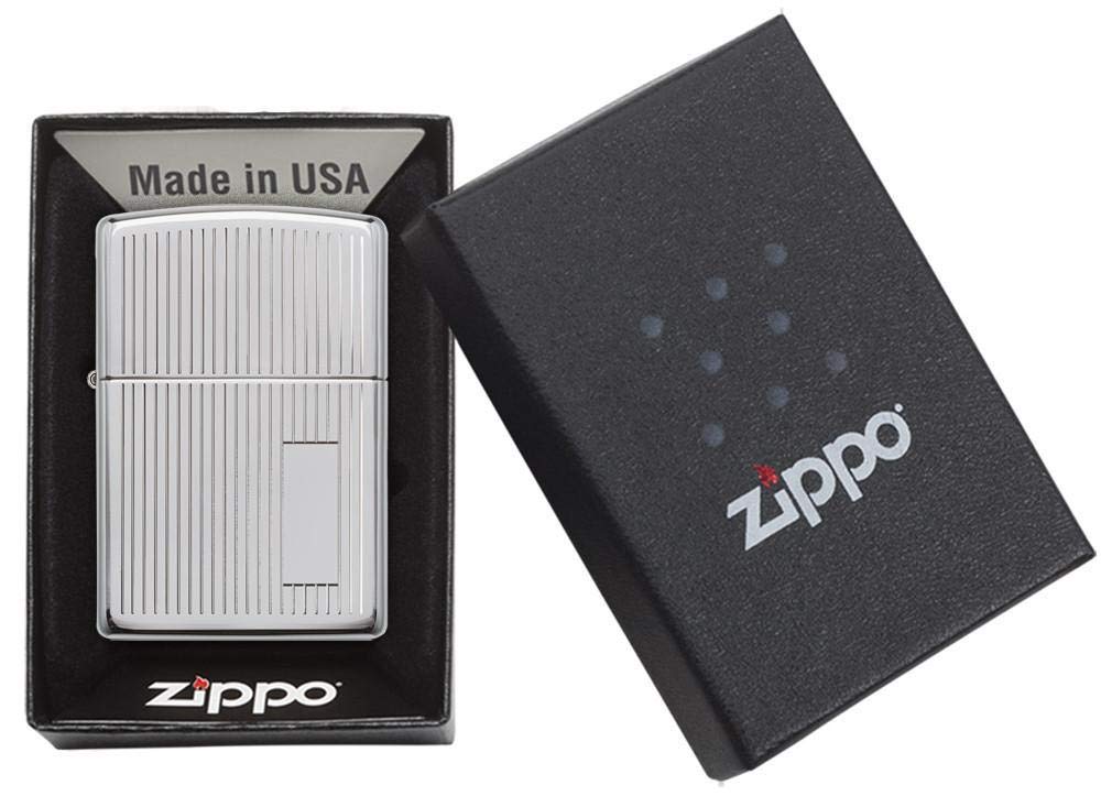 Zippo Custom Lighter – Personalized Engraved Venetian Design | Genuine Windproof Metal Lighter | Unique Gift for Men & Women – Christmas, Halloween, Valentine