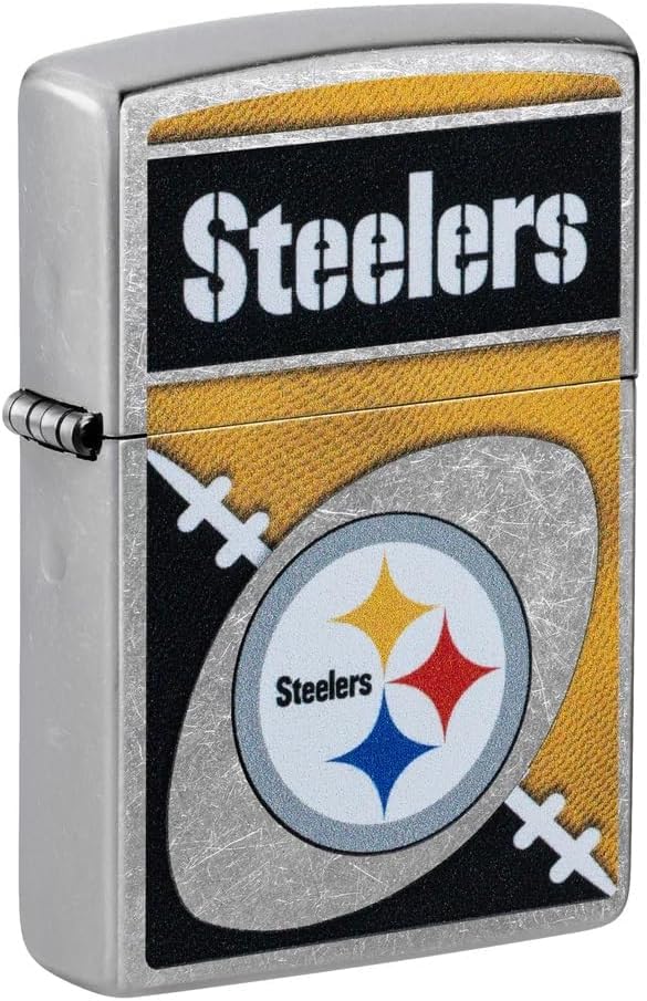 Zippo Personalized Latest Style Lighter NFL - Free Laser Engraving (Pittsburgh)