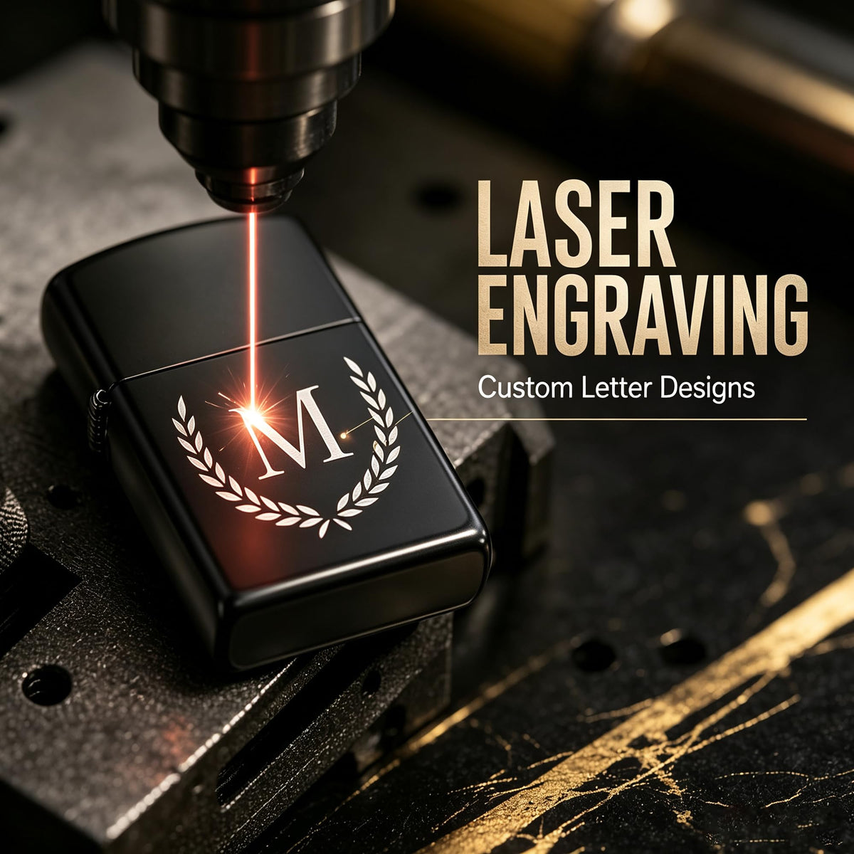 Personalized Engraved Lighter, Custom Name Groomsmen Proposal Gift for Men