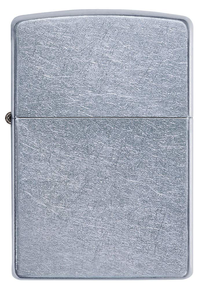 Zippo Classic Brushed Chrome Pocket Lighter - Windproof & Refillable Flip-Top Metal Lighter - Everyday Use Pocket Lighters - Luxury Lighters Made in USA