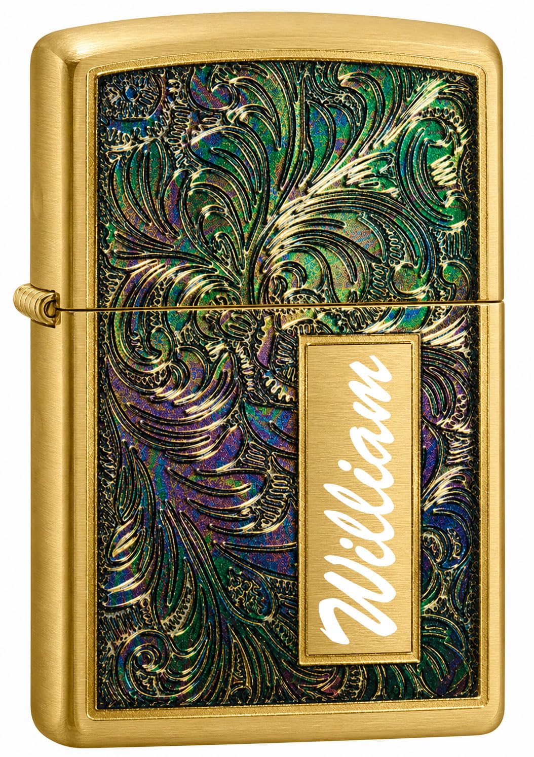 Zippo Custom Lighter – Personalized Engraved Venetian Design | Genuine Windproof Metal Lighter | Unique Gift for Men & Women – Christmas, Halloween, Valentine