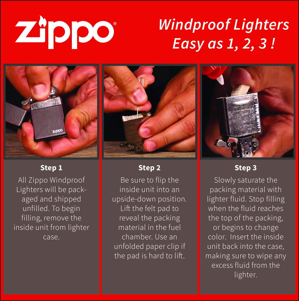 Zippo Custom Lighter – Personalized Engraved Venetian Design | Genuine Windproof Metal Lighter | Unique Gift for Men & Women – Christmas, Halloween, Valentine