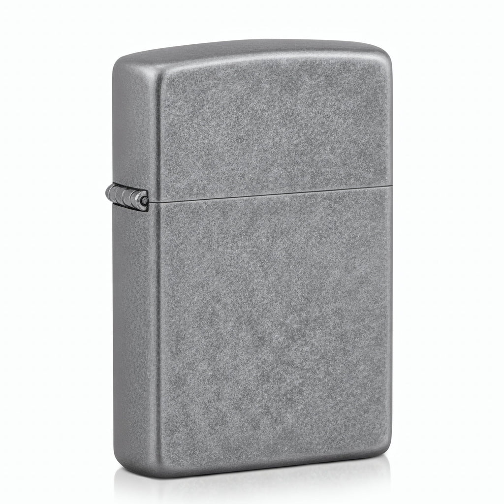 Zippo Classic Brushed Chrome Pocket Lighter - Windproof & Refillable Flip-Top Metal Lighter - Everyday Use Pocket Lighters - Luxury Lighters Made in USA